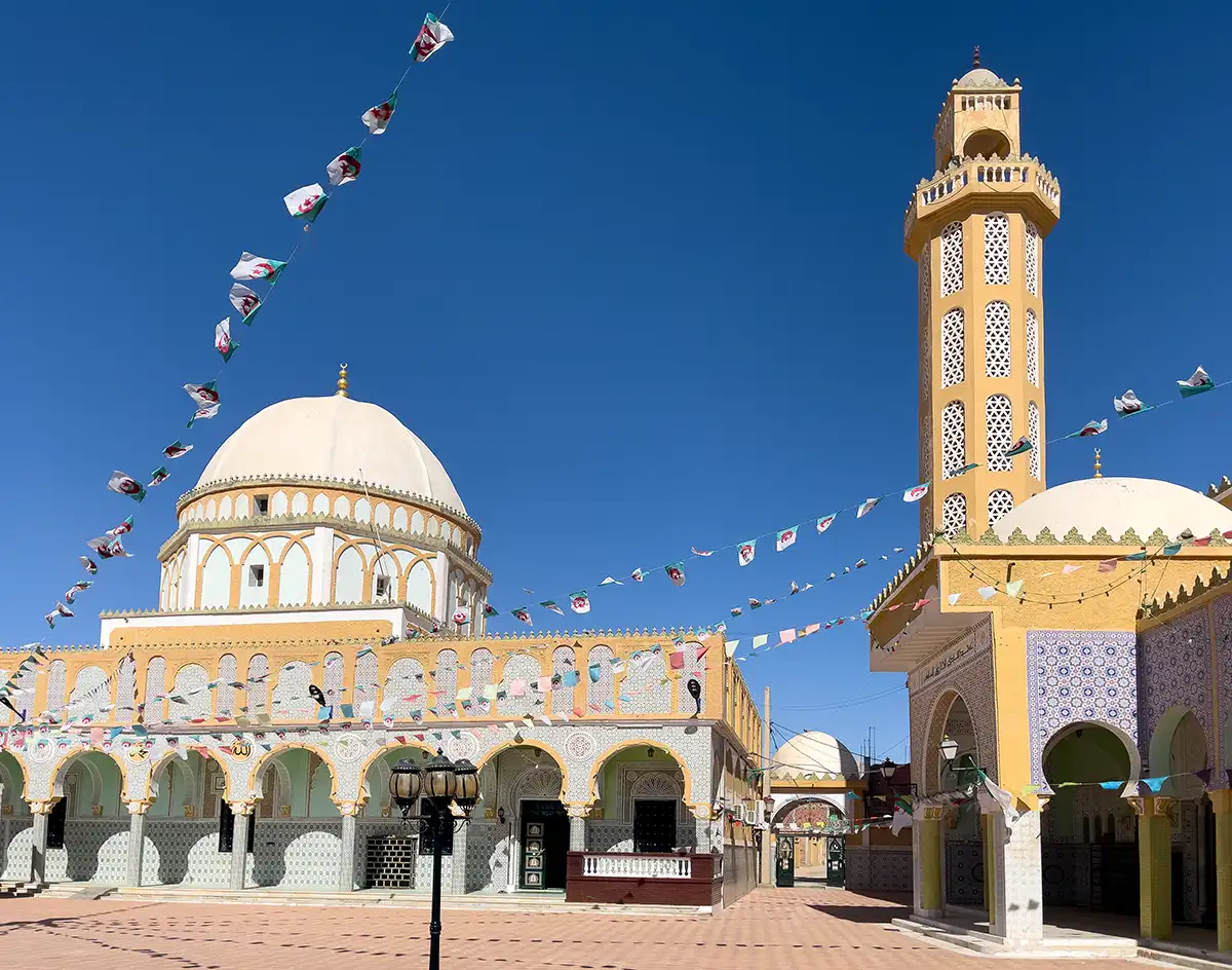 Tidjania Zaouia, Tamaxine. Tomb of Al-Qutb Sidi al-Hajj Ali ibn 'Isa Tamasini