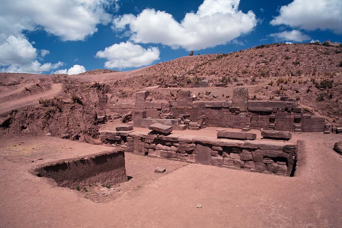 Tiahuanaco Akapana Pyramid