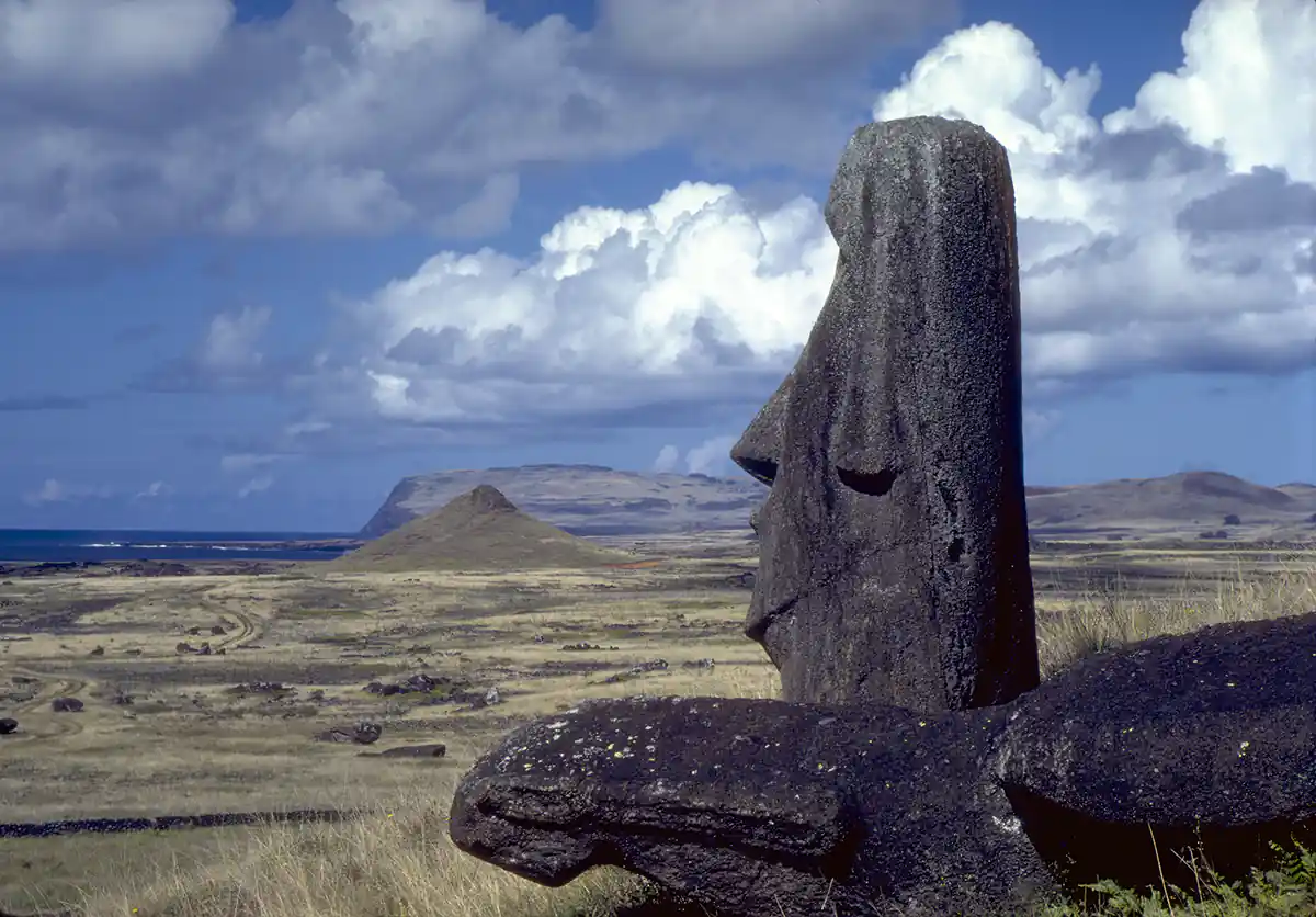 The Moai statues of Rapa Nui The Moai statues of Rapa Nui