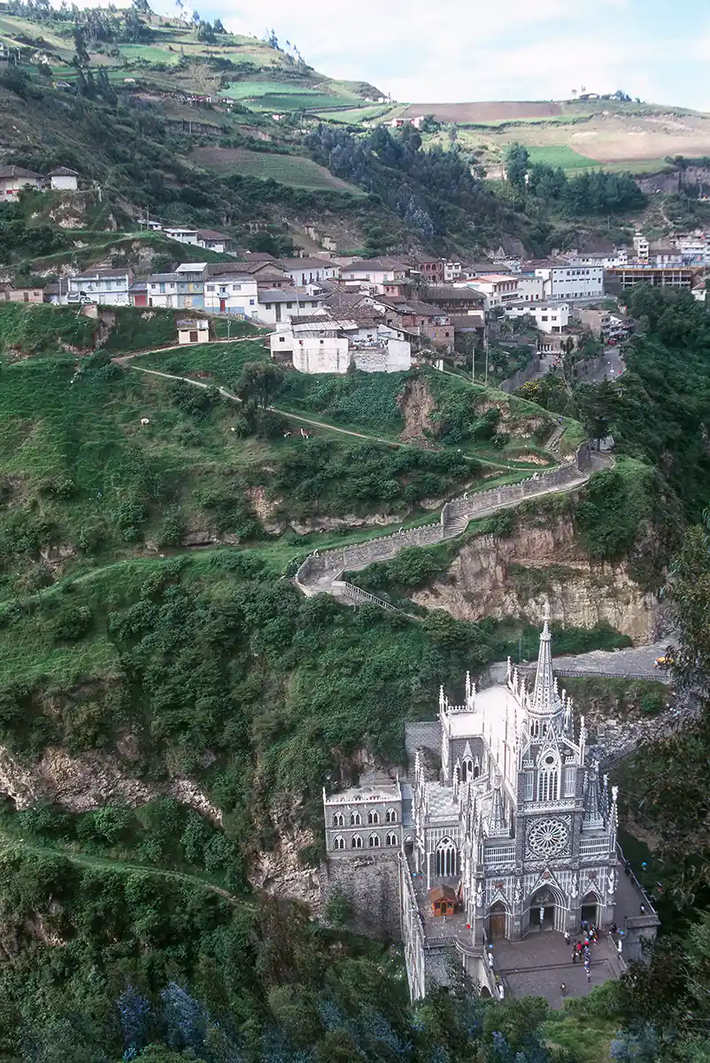 Pilgrimage church of Las Lajas, Colombia