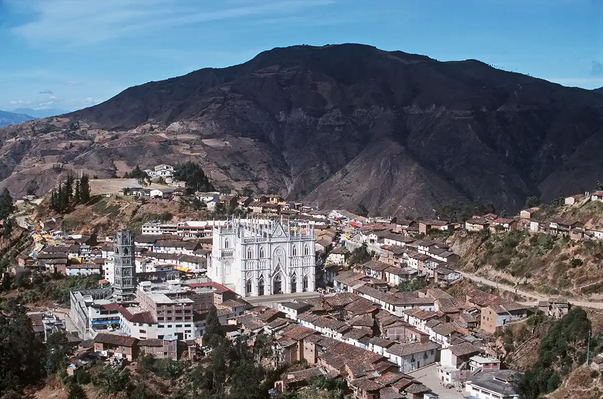 Pilgrimage church of El Cisne, Ecuador Pilgrimage church of El Cisne, Ecuador