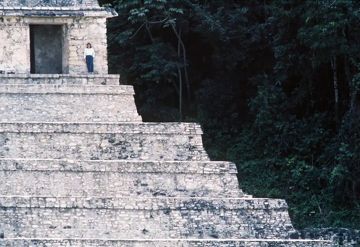 Detail of Temple of Pacal Votan, Palenque Detail of Temple of Pacal Votan, Palenque