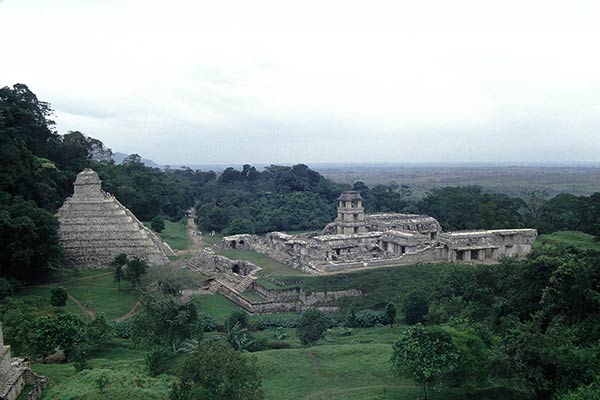 Mayan ruins of Palenque, Mexico
