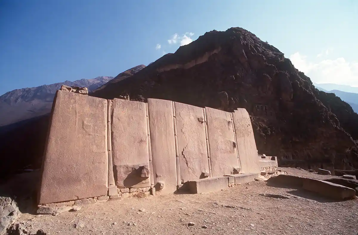 Mysterious Pre-Inca megalithic stonework at Ollantaytambo