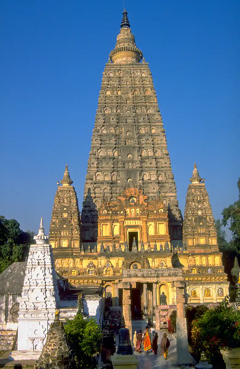 The Mahabodhi Temple, Bodh Gaya, India The Mahabodhi Temple, Bodh Gaya, India