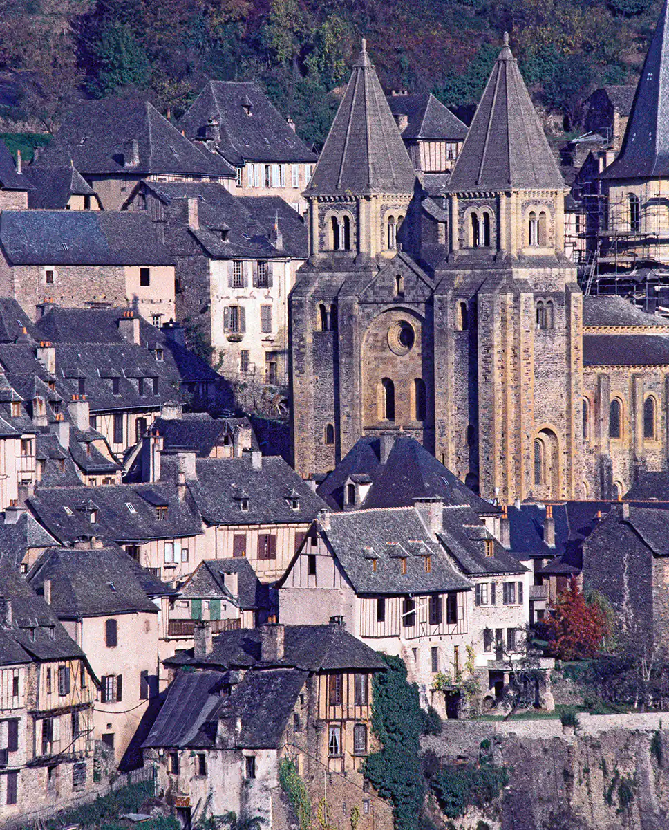 The Abbey of Conque, France