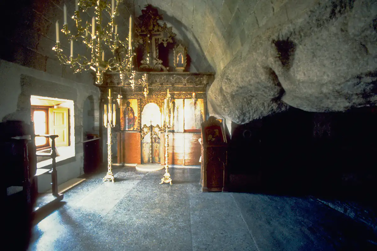 Holy Grotto of the Revelation, Patmos Island, Greece