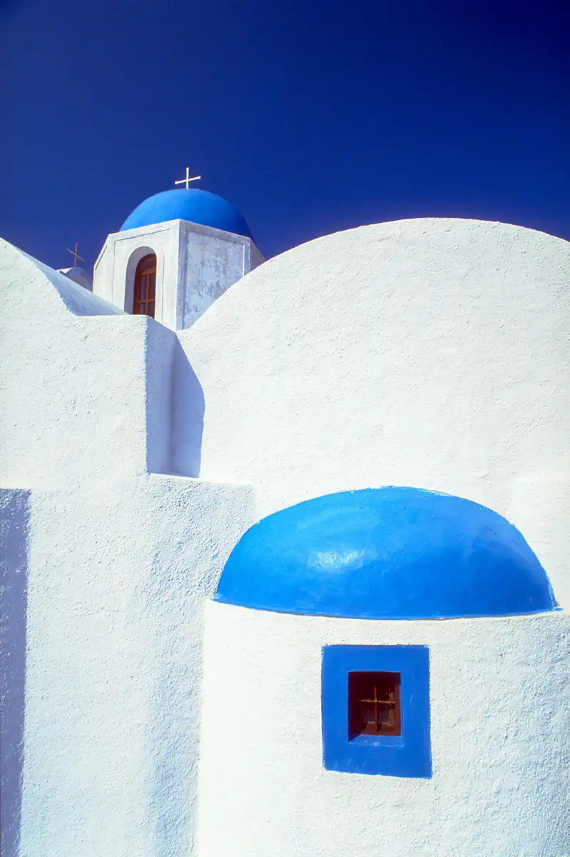 Greek Orthodox church, Island of Santorini, Greece Greek Orthodox church, Island of Santorini, Greece