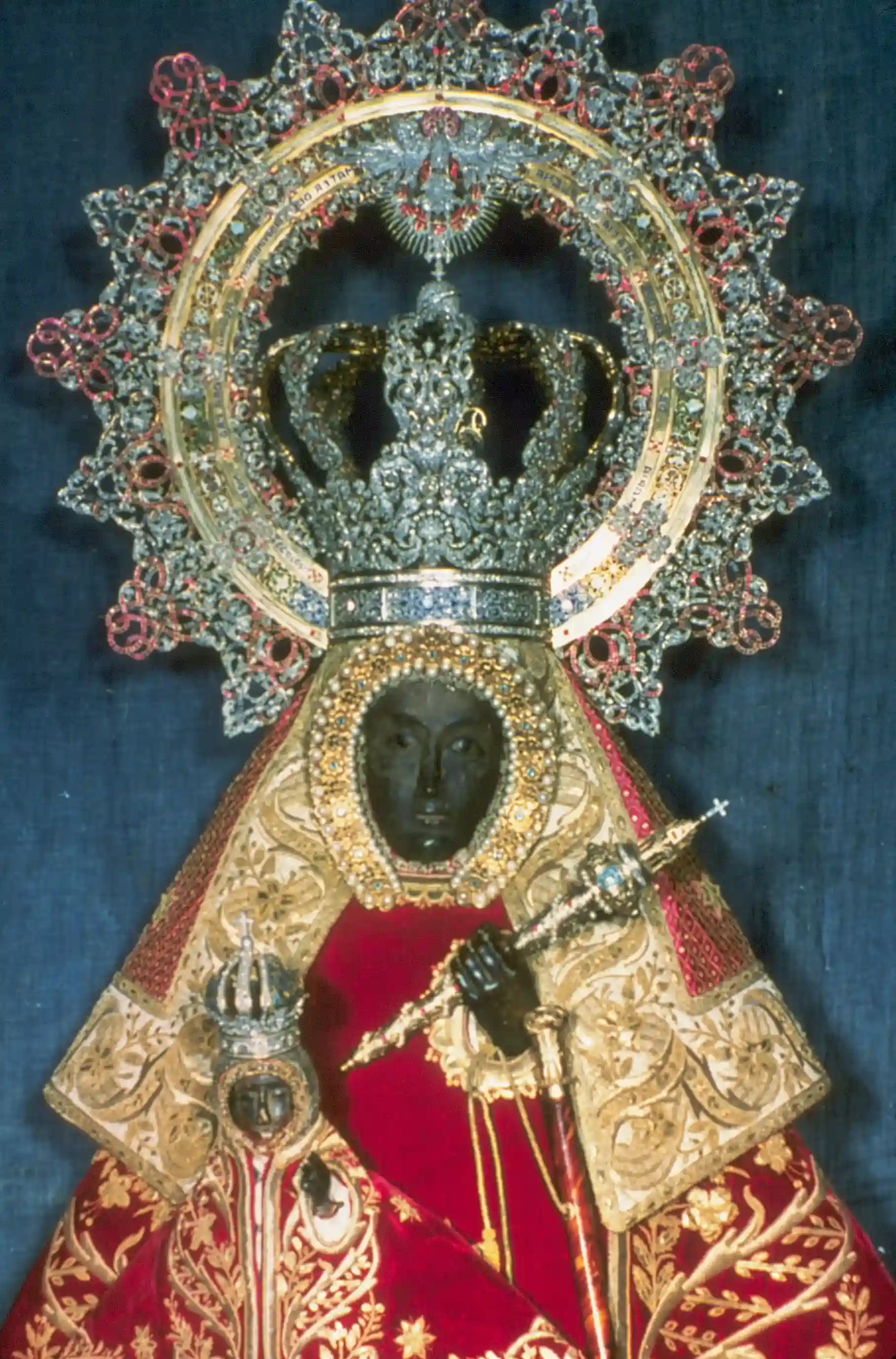 The Black Madonna statue of Guadalupe, Spain The Black Madonna statue of Guadalupe, Spain