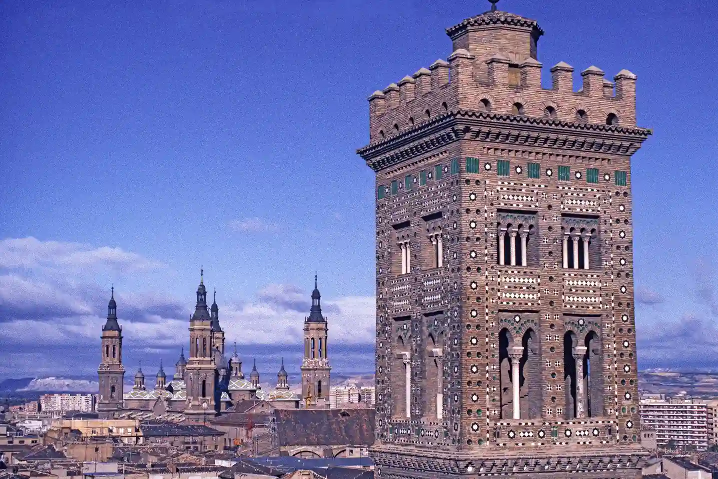 Shrines of the two Marys in Zaragoza, Spain