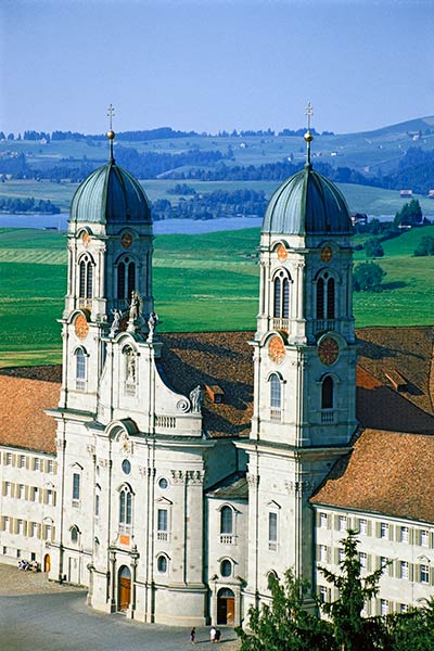 The Benedictine Abbey of Einsiedeln, Switzerland