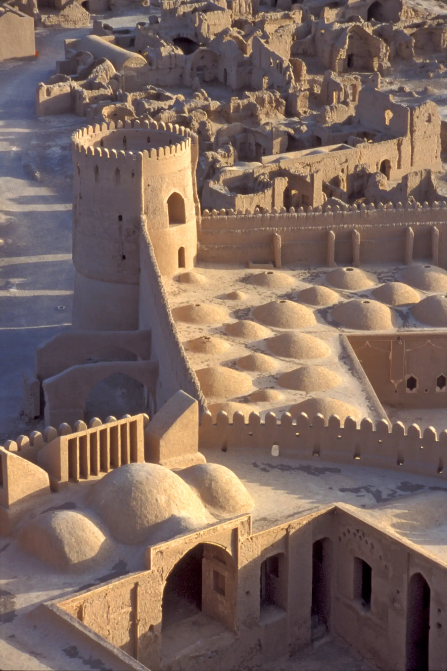 Mud buildings of Bam Citadel, Iran Mud buildings of Bam Citadel, Iran