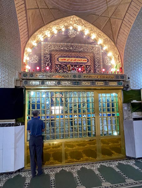 Martin at the Shrine of Ezekiel Al Kifl