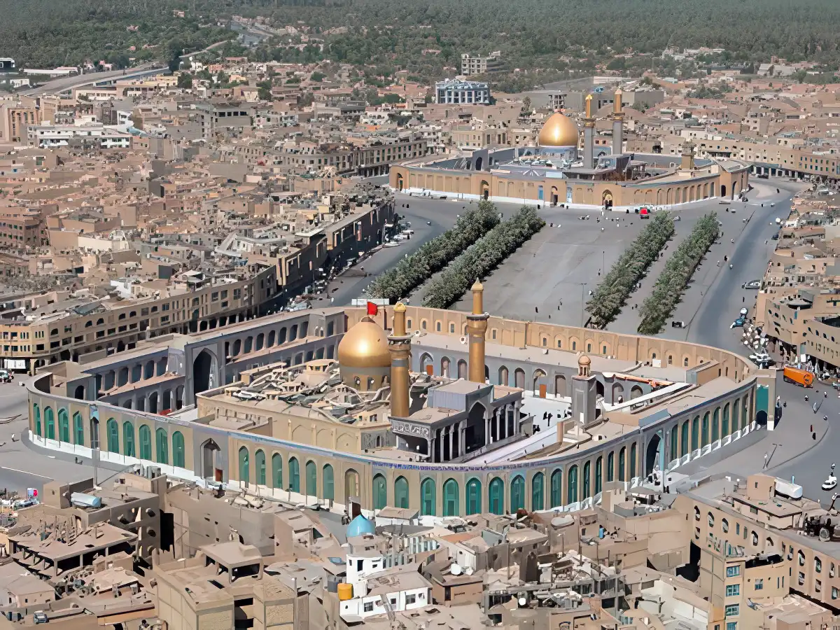 Mausoleums of Imam Hussein and Abbas, Karbala Mausoleums of Imam Hussein and Abbas, Karbala