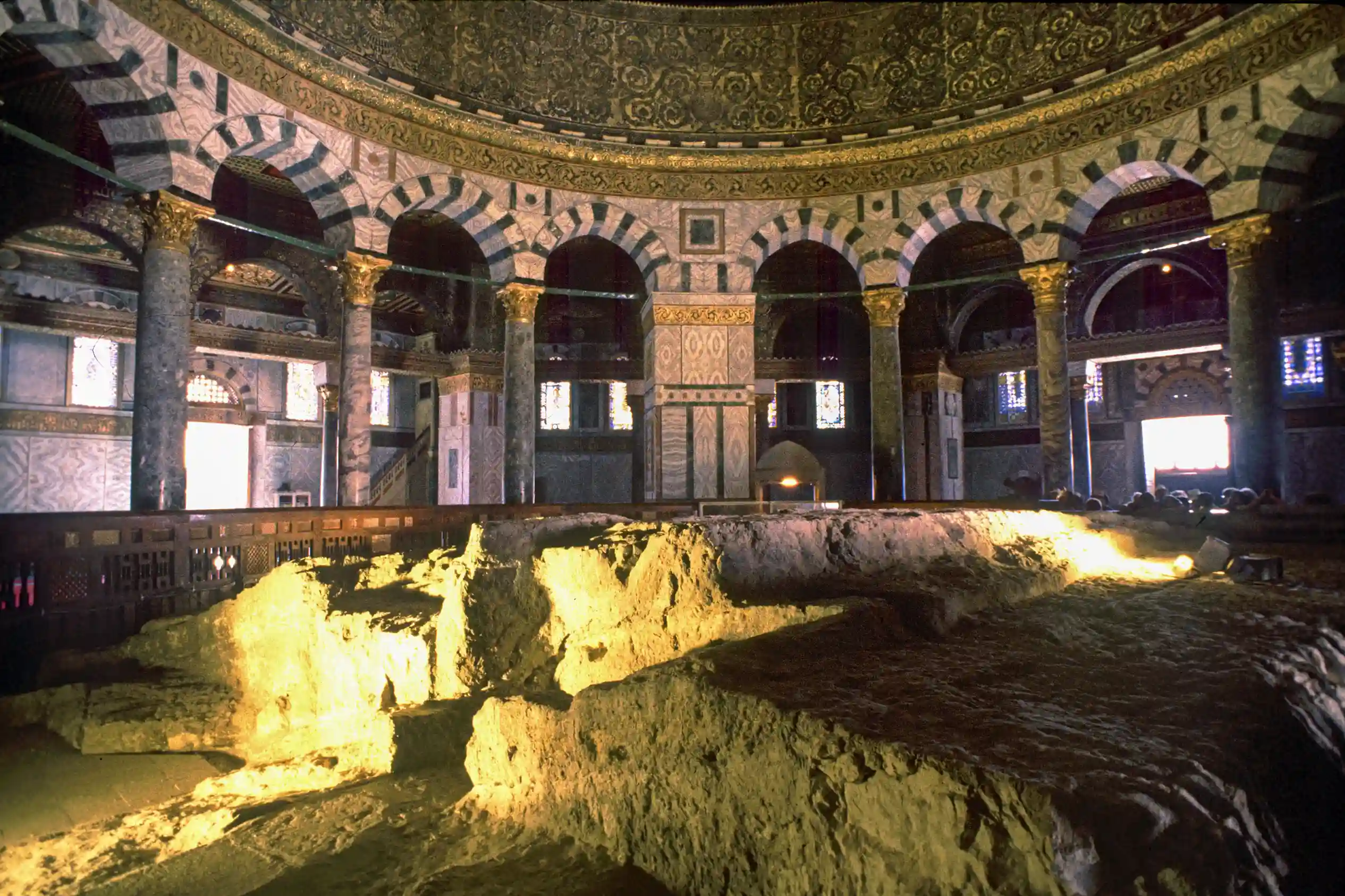 Dome of the Rock interior, City of Jerusalem, Israel Dome of the Rock interior, City of Jerusalem, Israel