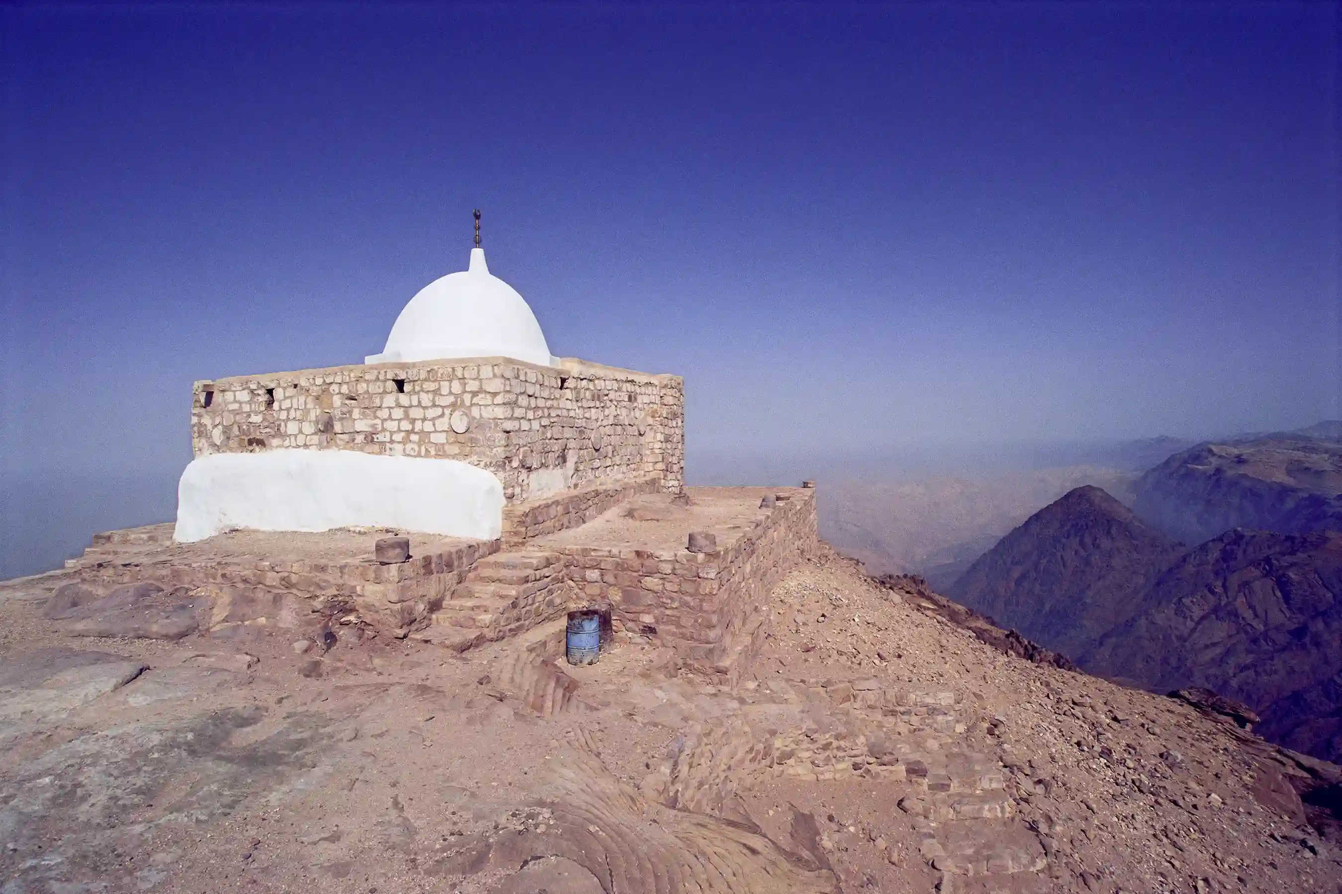 Shrine of Aron, brother of Moses, Jebel Haroun Shrine of Aron, brother of Moses, Jebel Haroun