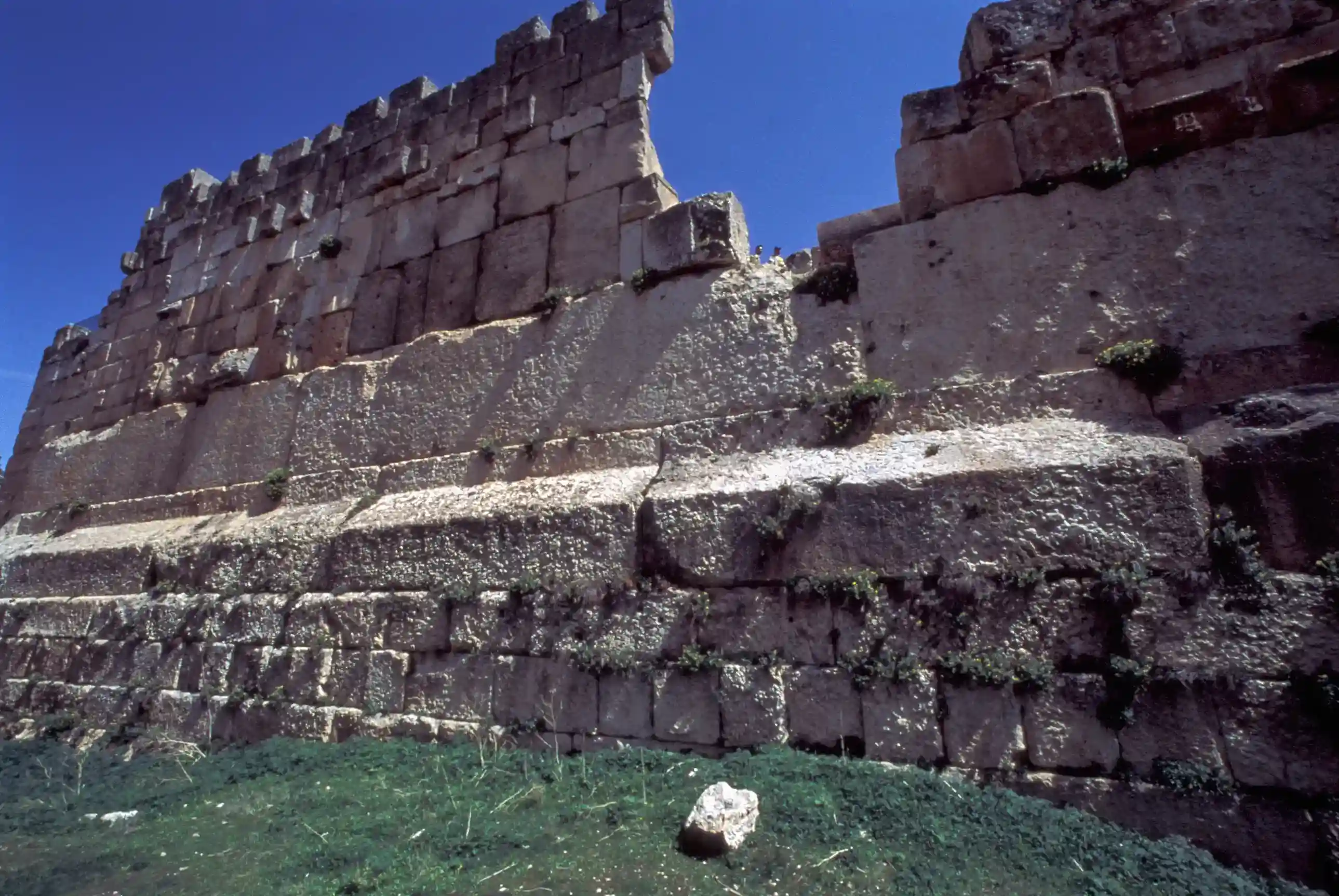 Massive foundation stones of Baalbek Massive foundation stones of Baalbek