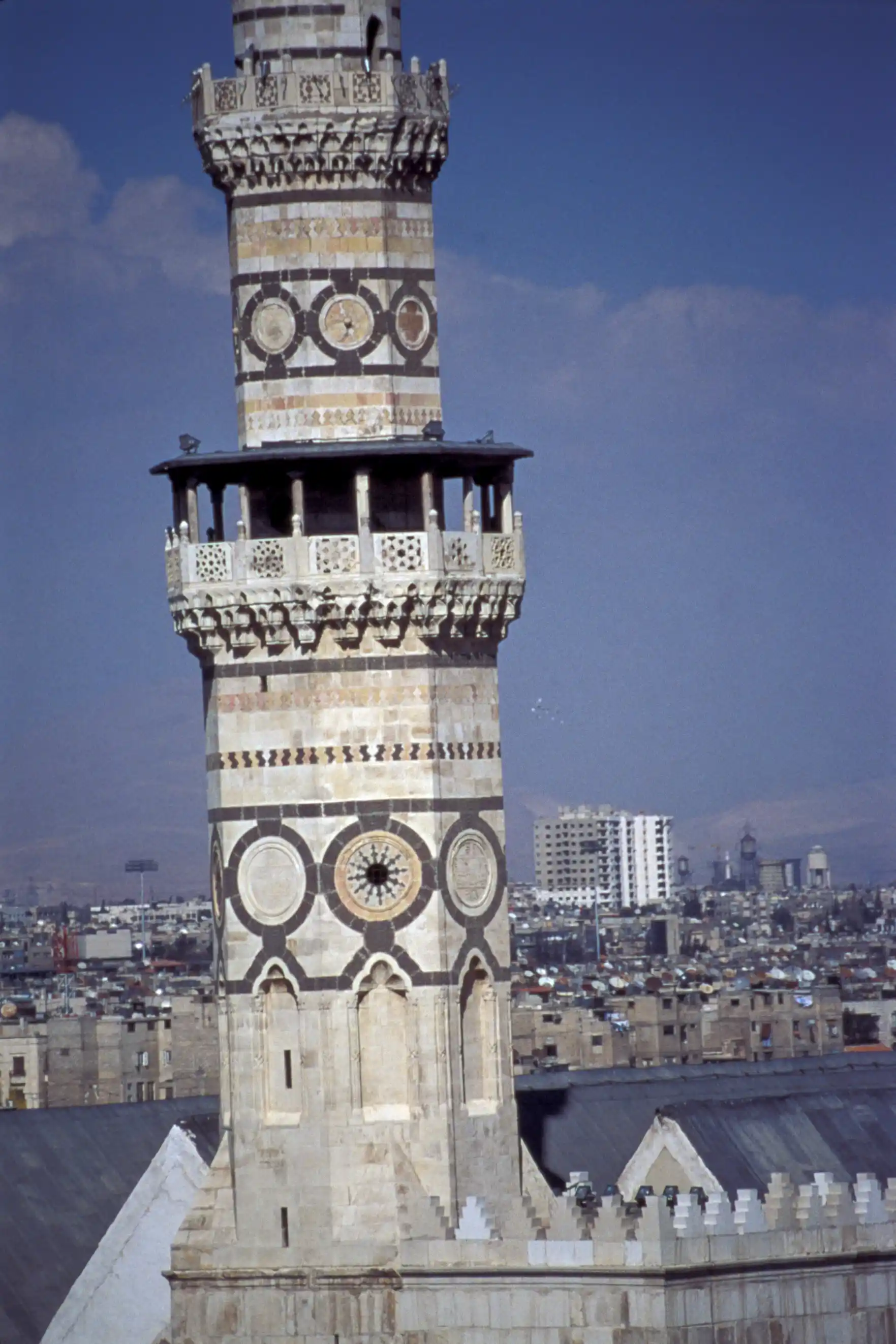 Minaret of The Great Mosque, Damascus Minaret of The Great Mosque, Damascus