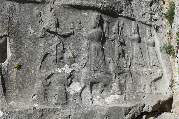 Hittite ruins of Yazilikaya, Bogazkale