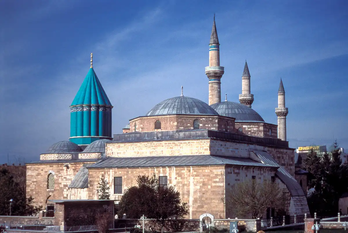 Shrine of Jalaluddin Rumi, Konya Shrine of Jalaluddin Rumi, Konya