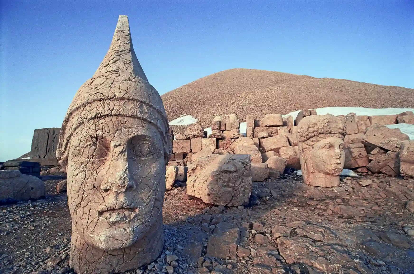 Stone carvings, Nemrut Dagi Stone carvings, Nemrut Dagi