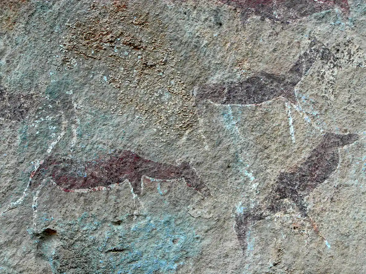 Ha Baroana cave painting