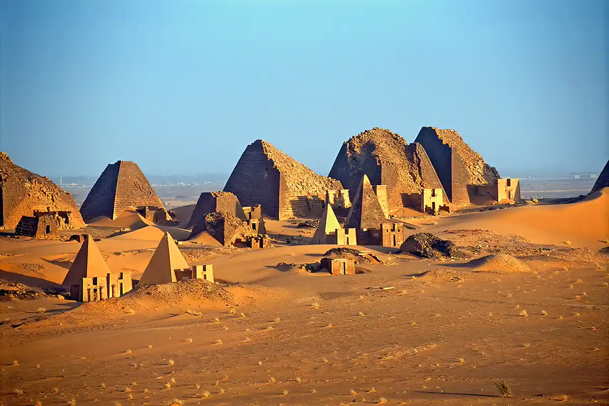 Pyramids of Meroe, Sudan