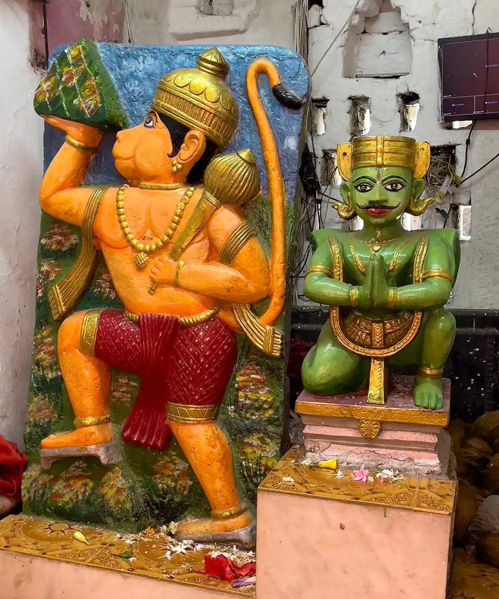 Hanuman statue, Shivrinarayan Temple, Seorinarayan Hanuman statue, Shivrinarayan Temple, Seorinarayan