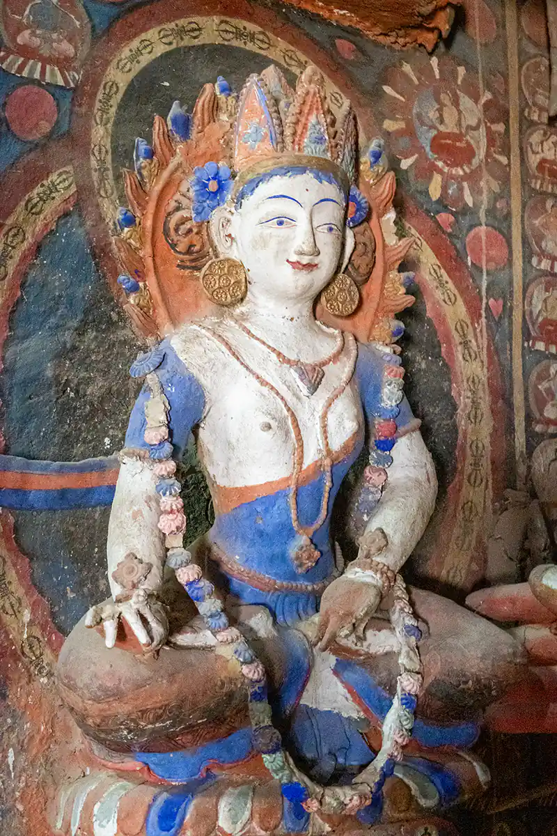 Statue of Lady Manjushri, Alchi Gompa