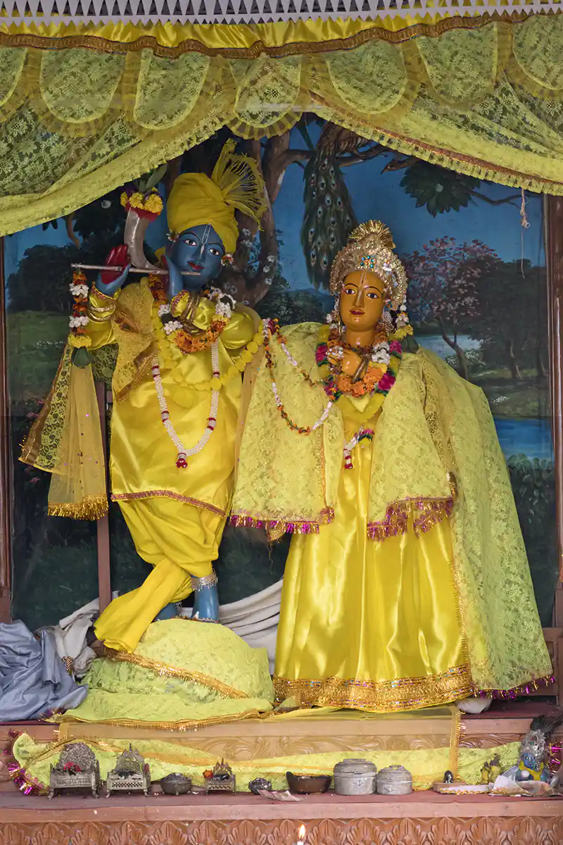 Statues of Krishna and Radha, Govindaji Temple, Manipur Statues of Krishna and Radha, Govindaji Temple, Manipur