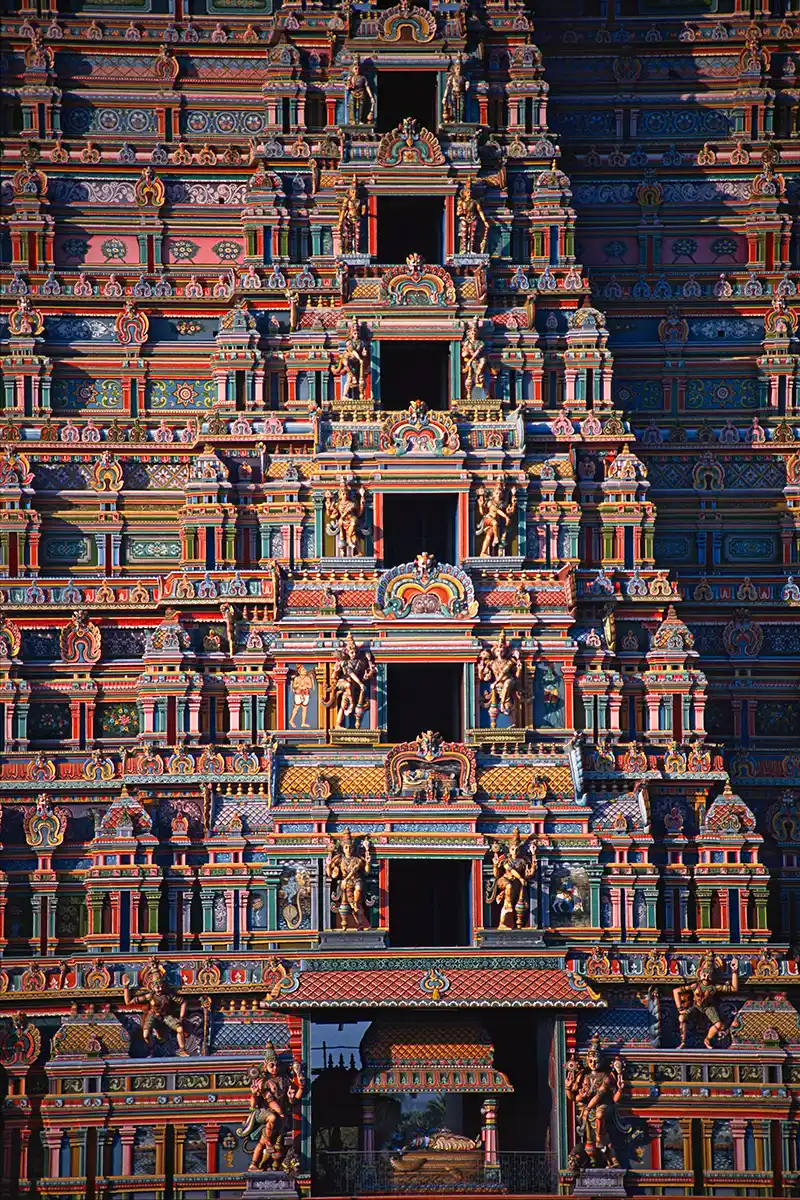 Vishnu temple of Srirangam Tiruchirappalli, Tamil Nadu, India