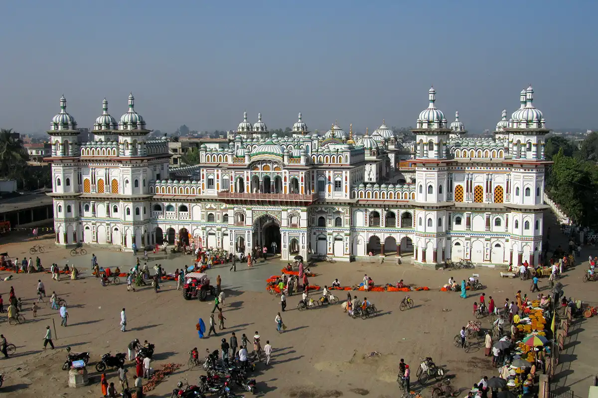 Janakpuri Temple, Nepal Janakpuri Temple, Nepal