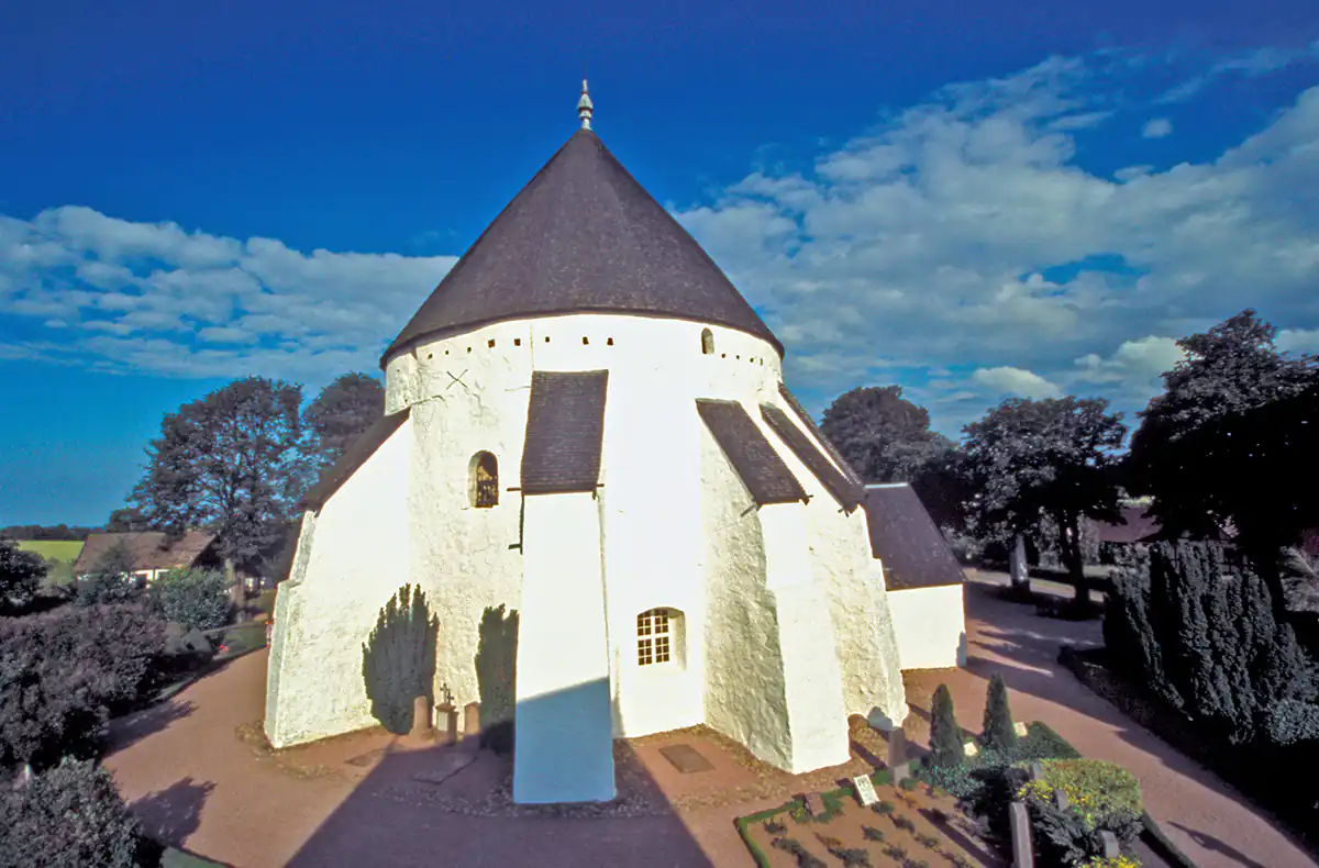 Templar church of Olsker, Bornholm Island. Templar church of Olsker, Bornholm Island
