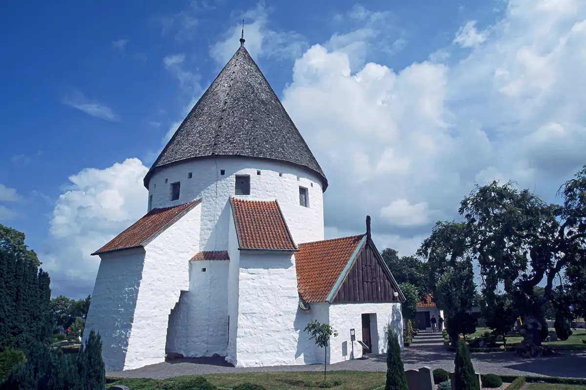 Templar church of Olsker, Bornholm Island