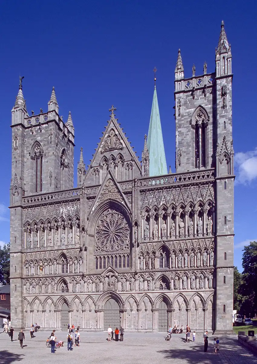 Nidaros Cathedral of Trondheim, Norway