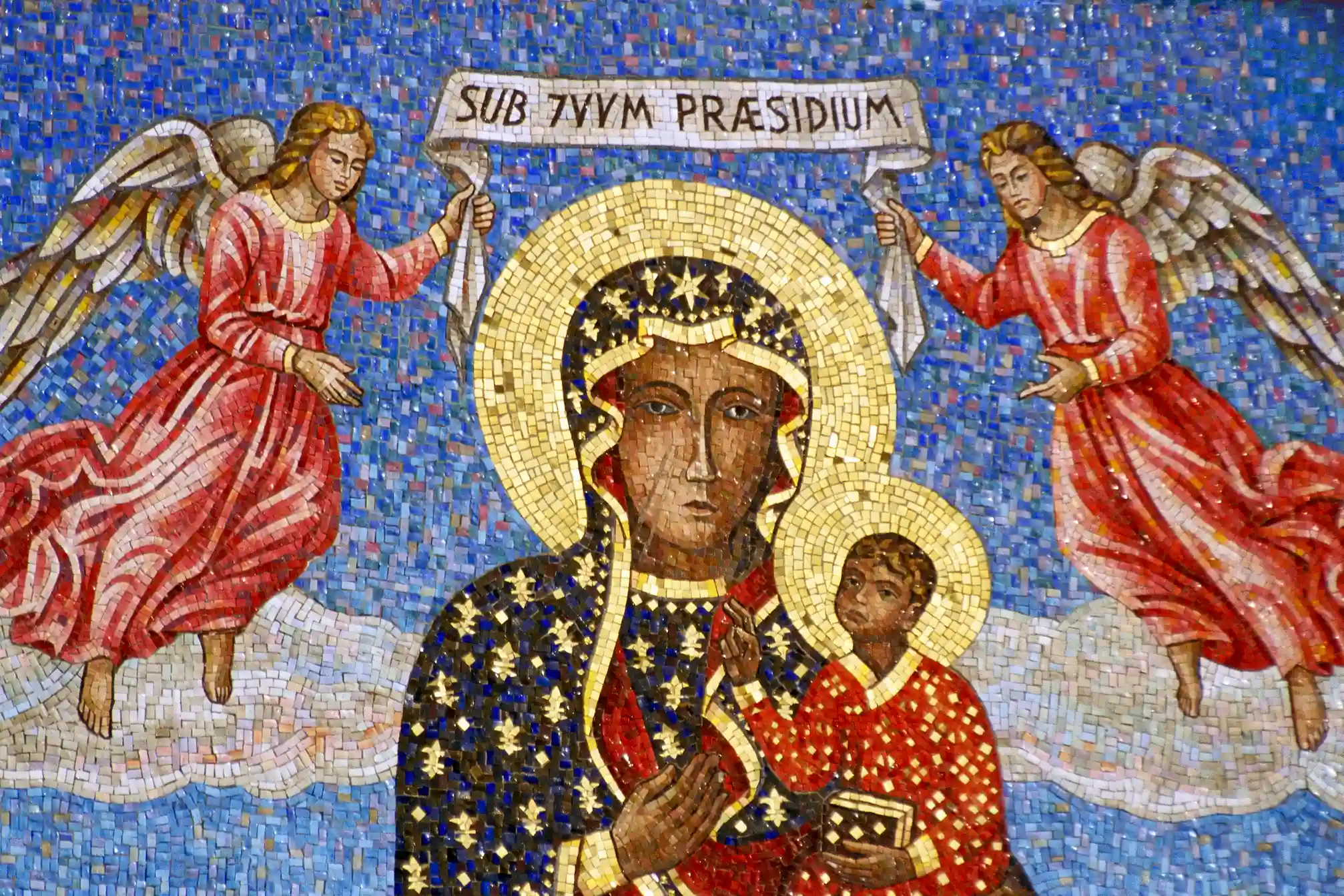 Mosaic of Virgin of Jasna Gorna, Czestochowa