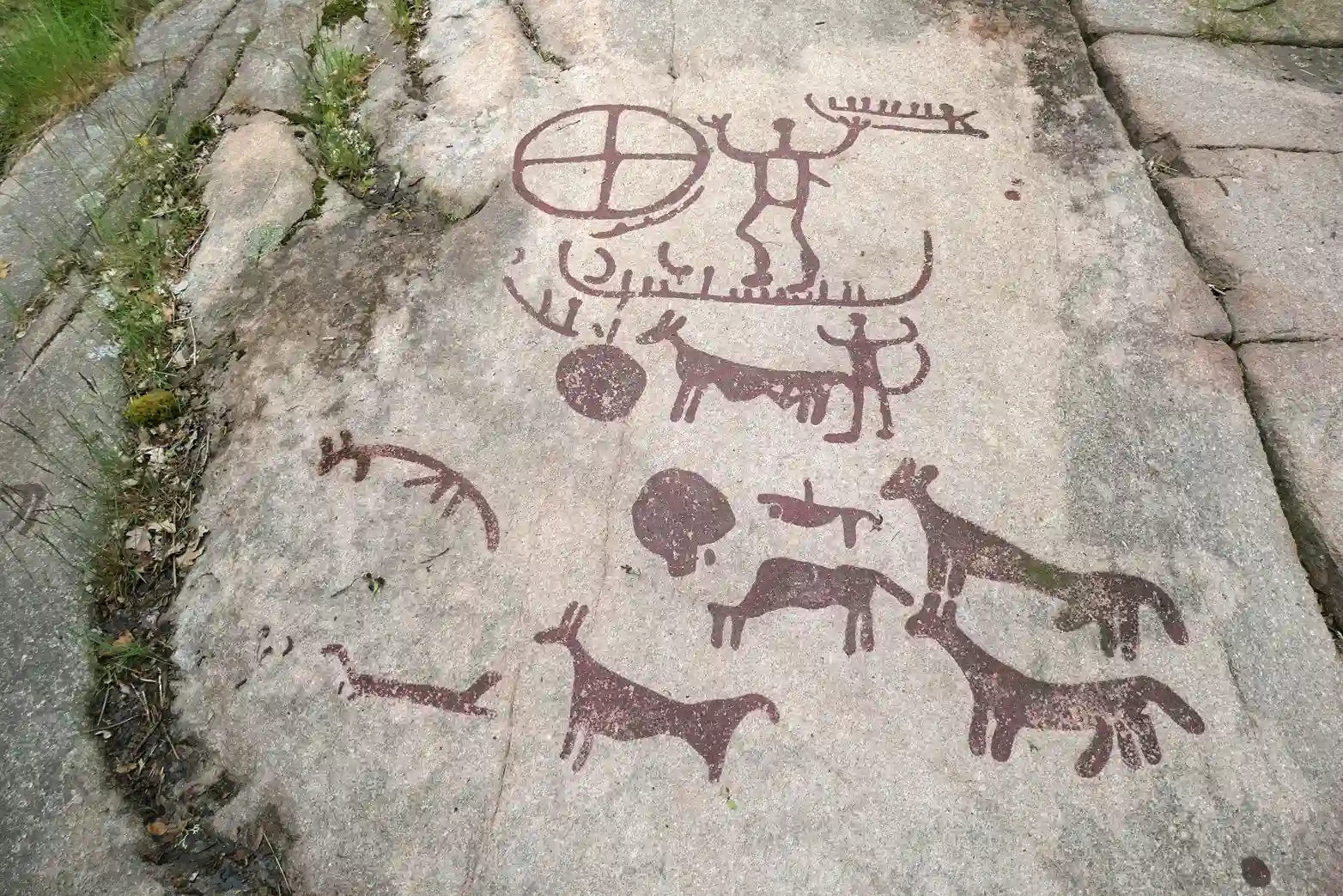 Hallristingarna vid Aby rock paintings