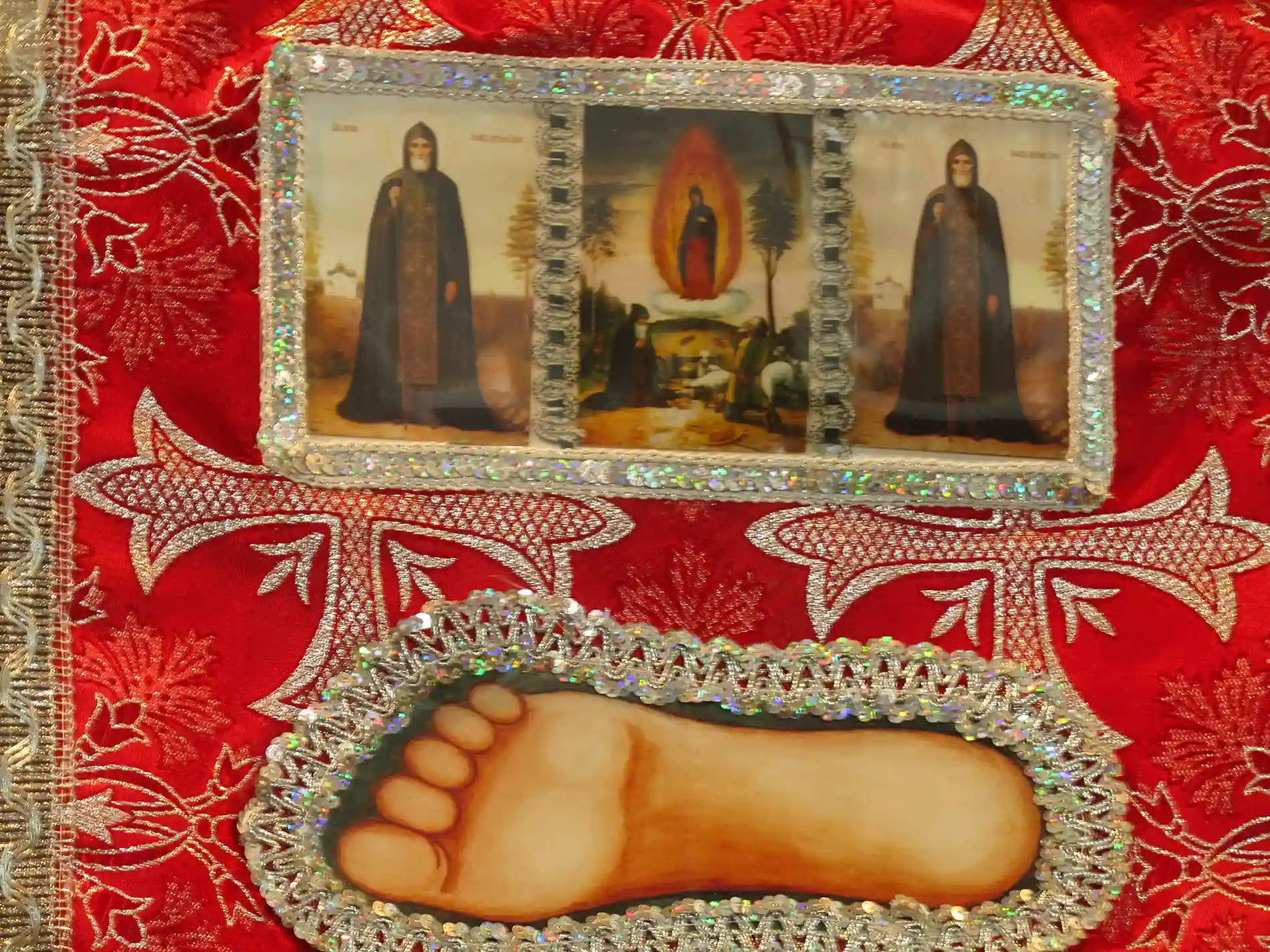 Pochayiv Lavra Footprint of Mary Pochayiv Lavra Footprint of Mary