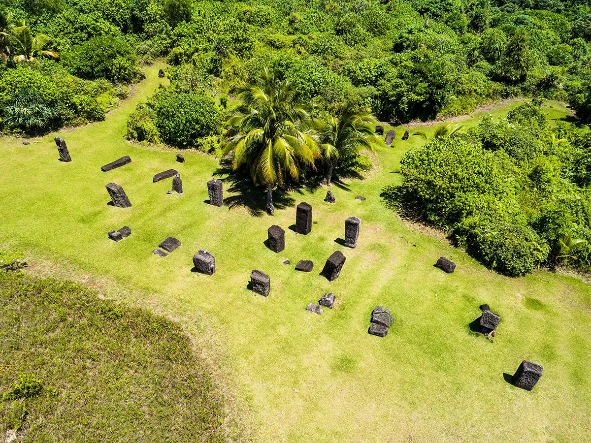 Badrulchau Stone Monoliths, Ngarchelong