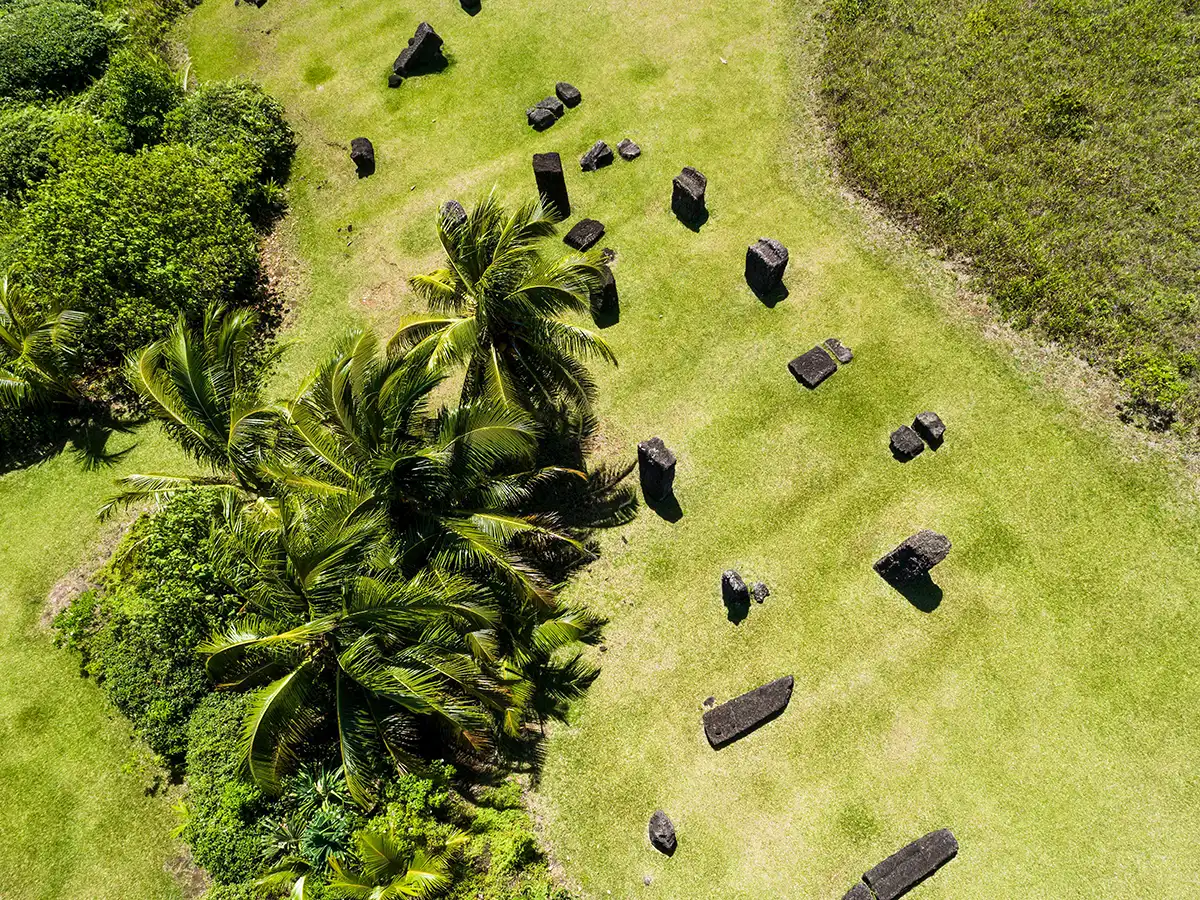 Badrulchau Stone Monoliths, Ngarchelong Badrulchau Stone Monoliths, Ngarchelong